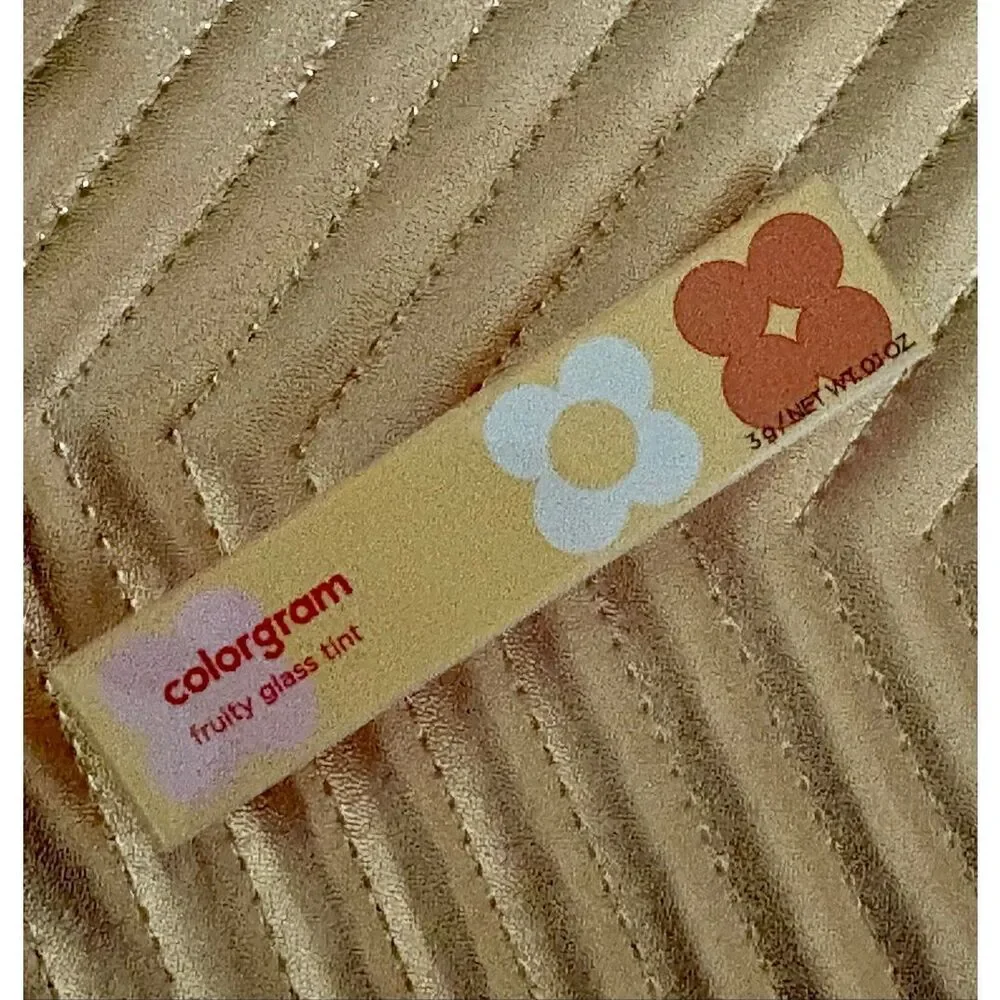 COLORGRAM - NWTIB - Fruity Glass Tint in #05 Sweet Persimmon. Full Size K-Beauty